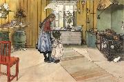 The Kitchen Carl Larsson
